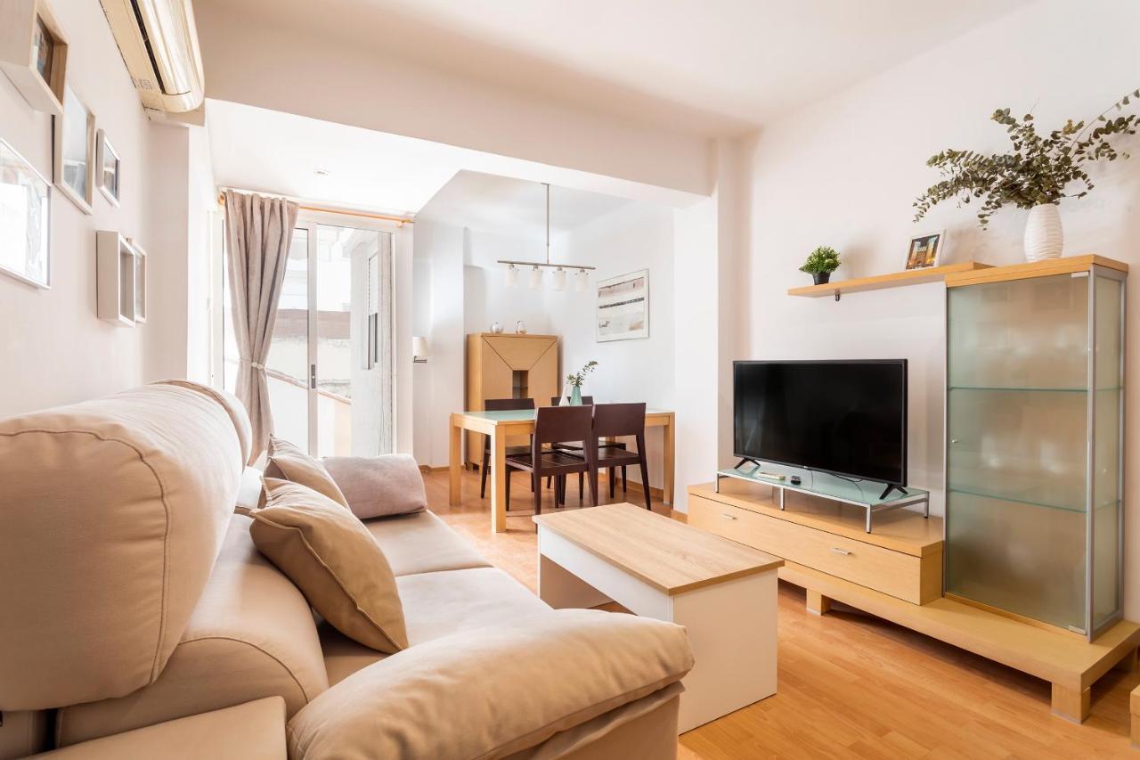 Precioso Piso Moderno: Terraza, A/C, Netflix, Wifi Lejlighed Valencia Eksteriør billede