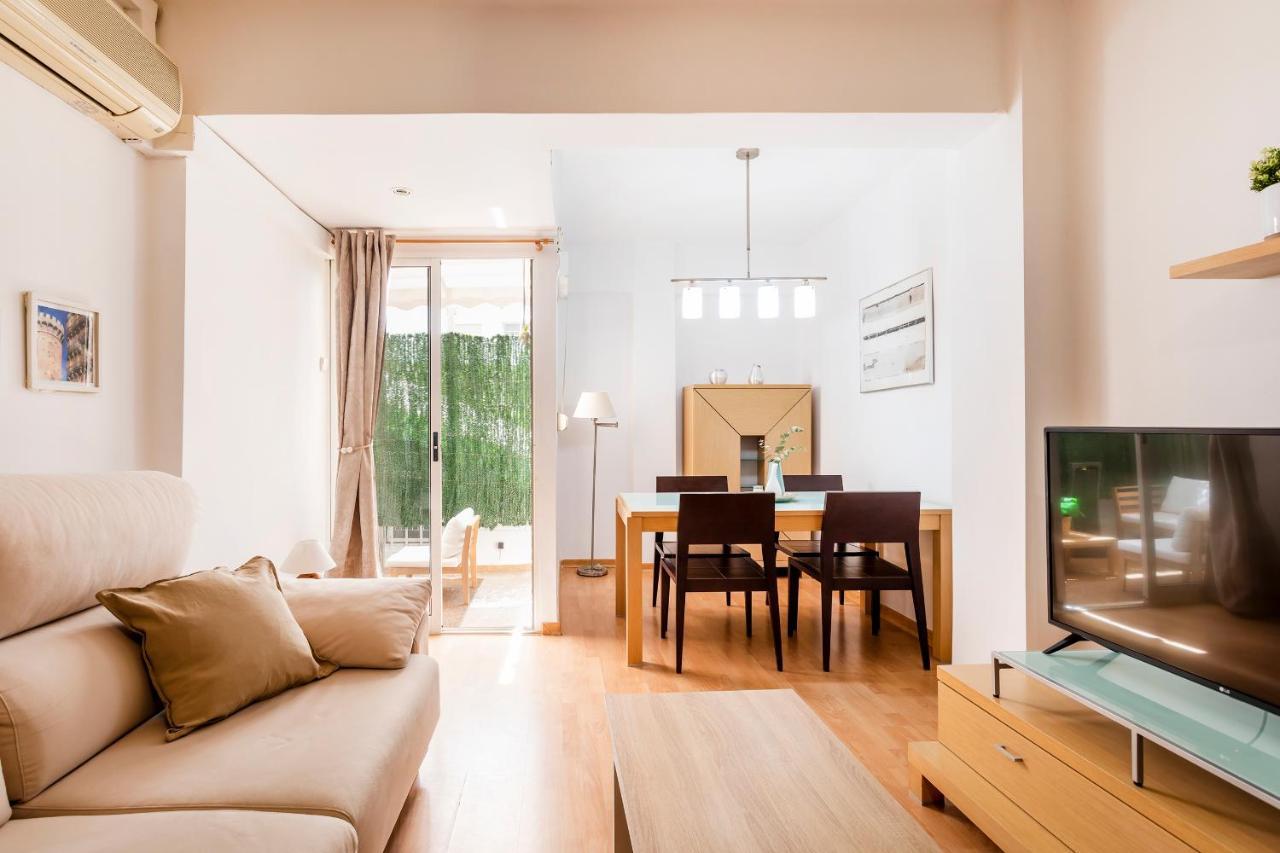 Precioso Piso Moderno: Terraza, A/C, Netflix, Wifi Lejlighed Valencia Eksteriør billede